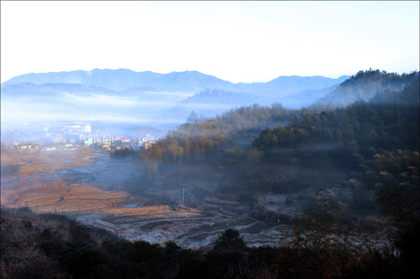 上坪早晨 摄影 寻梦人