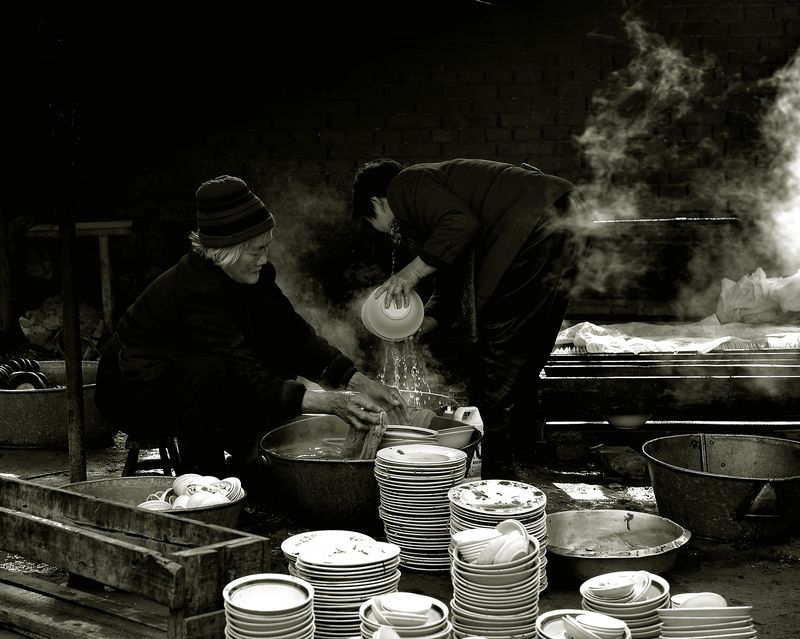 辛劳 摄影 乌兰湖