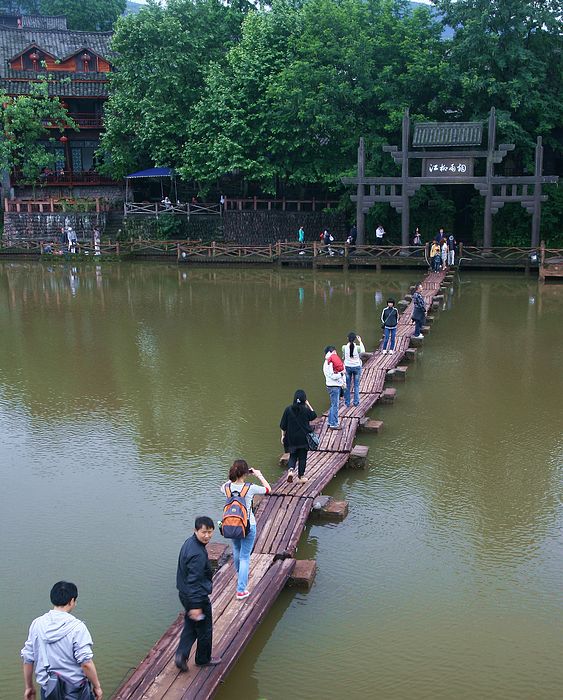 烟雨柳江 摄影 山赢