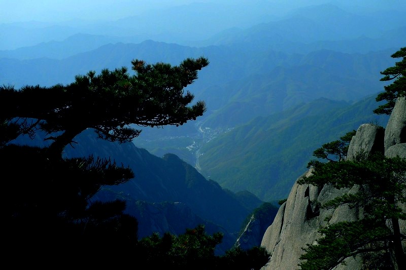 黄山风景 摄影 边疆