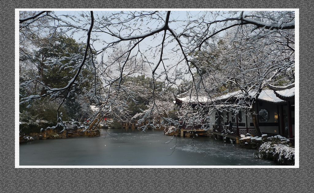 《寄畅雪情》——最怜江南雪组图之九 摄影 邹鹏程