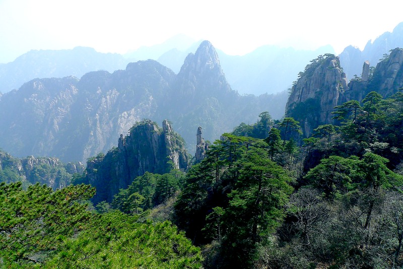 黄山风景 摄影 边疆