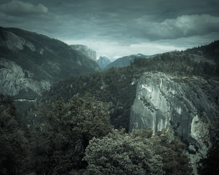 优胜美地的半圆山 摄影 艺韵