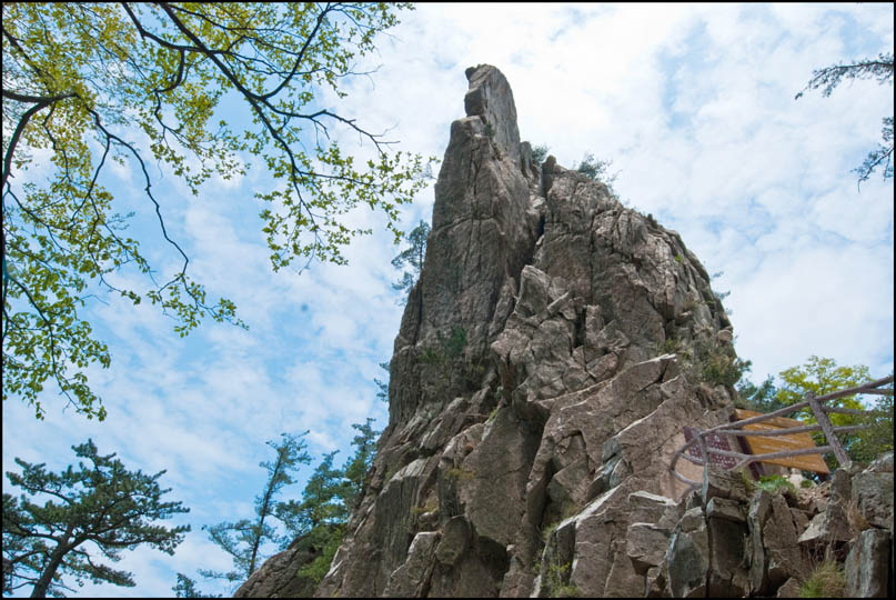 尧山风景 摄影 明暗妙用