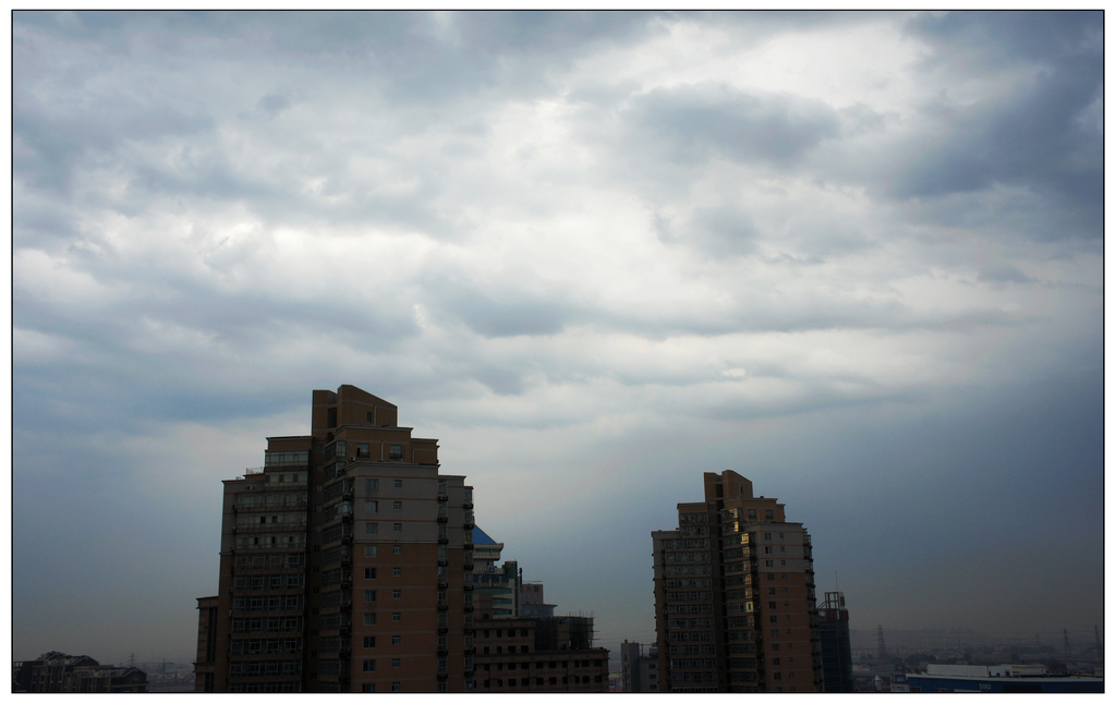 雷阵雨的早晨 摄影 岩影