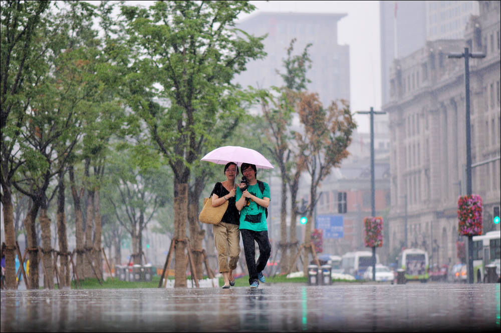 雨中漫步 摄影 stao