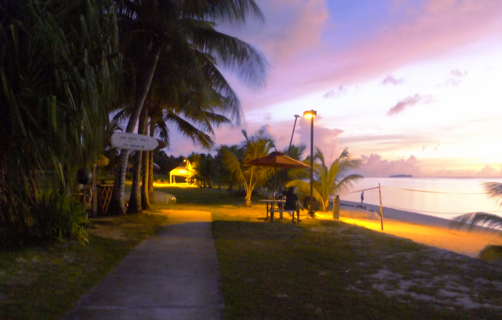 塞班岛{3}---黄昏的海滩 摄影 雨夜孤雁