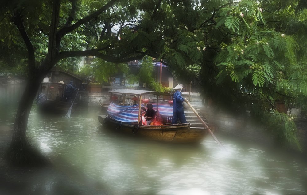 雨中的朱家角 摄影 春风东流