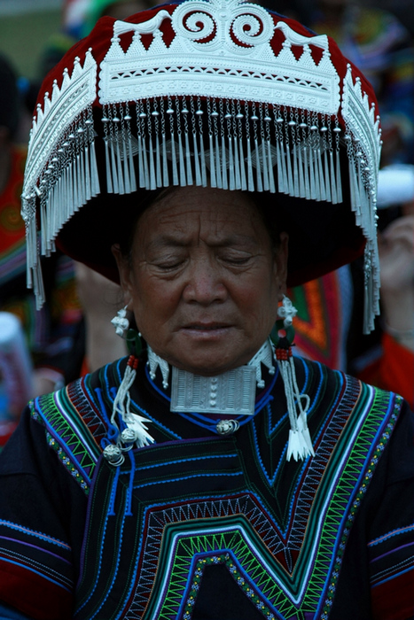 中国昭觉第二届彝族服饰节 摄影 阿土伯.