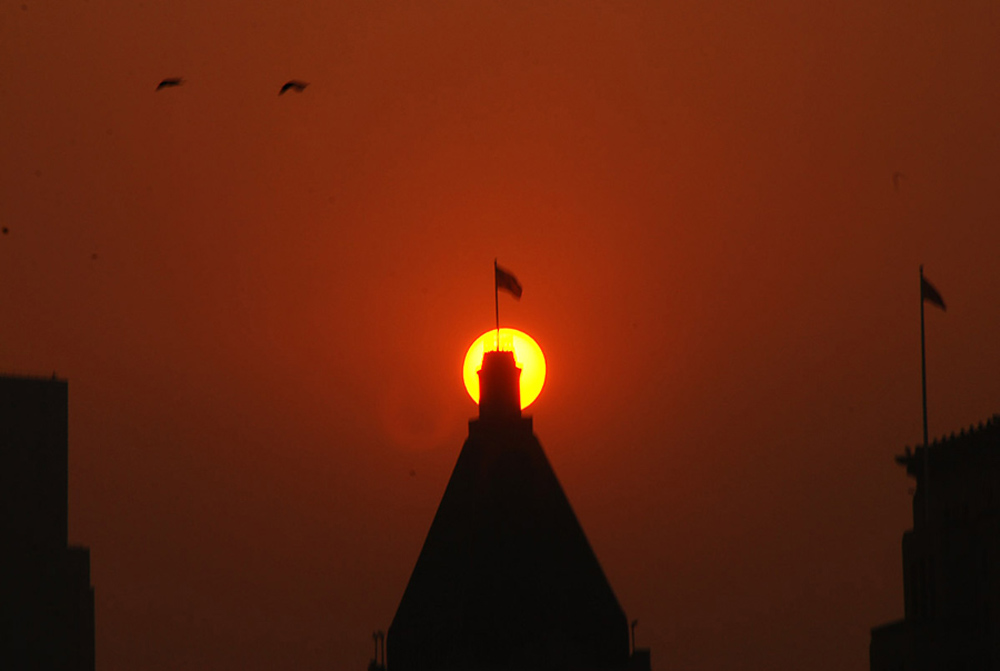 上海外滩夕照 摄影 老乐乐