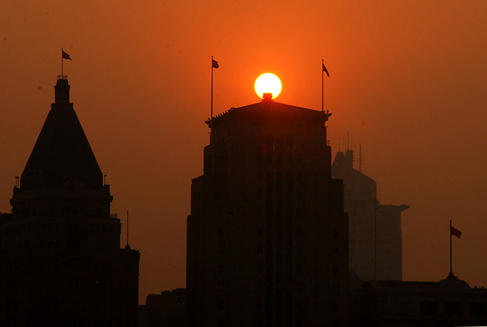 上海外滩夕照 摄影 老乐乐