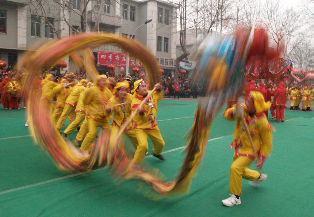 闹元宵 摄影 老工会