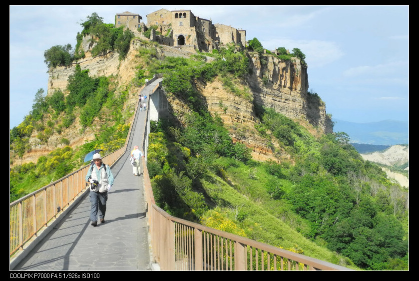 意大利Bagnoregio Civita 天空之城 摄影 qseal54