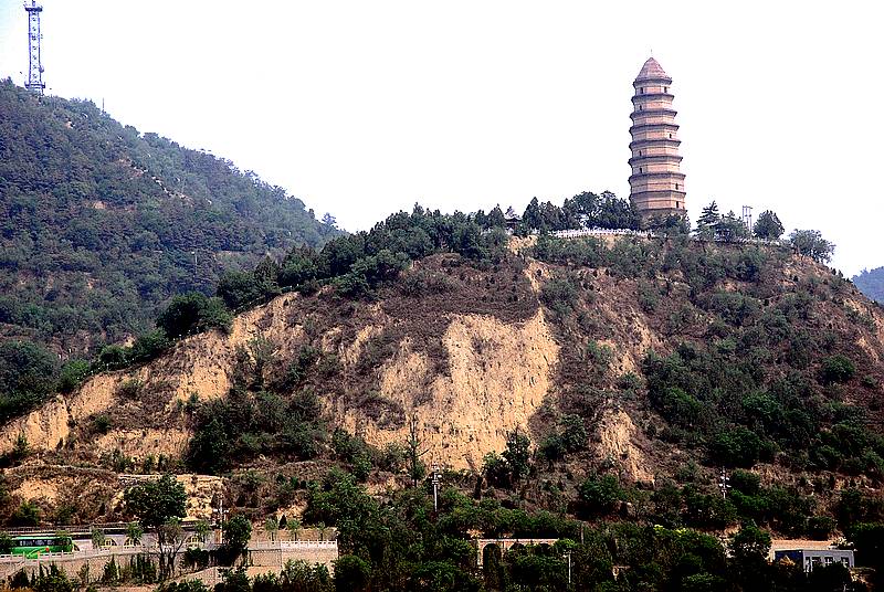 革命圣地 延安 宝塔山2 摄影 虎行者