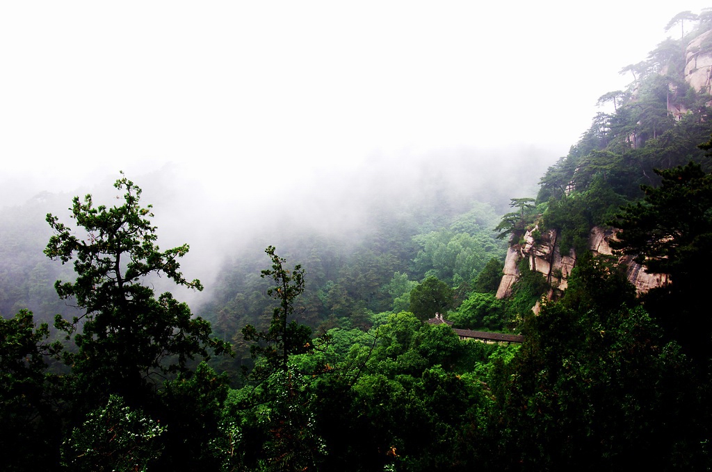 雨中即景 （2）医巫闾山 摄影 怡仁