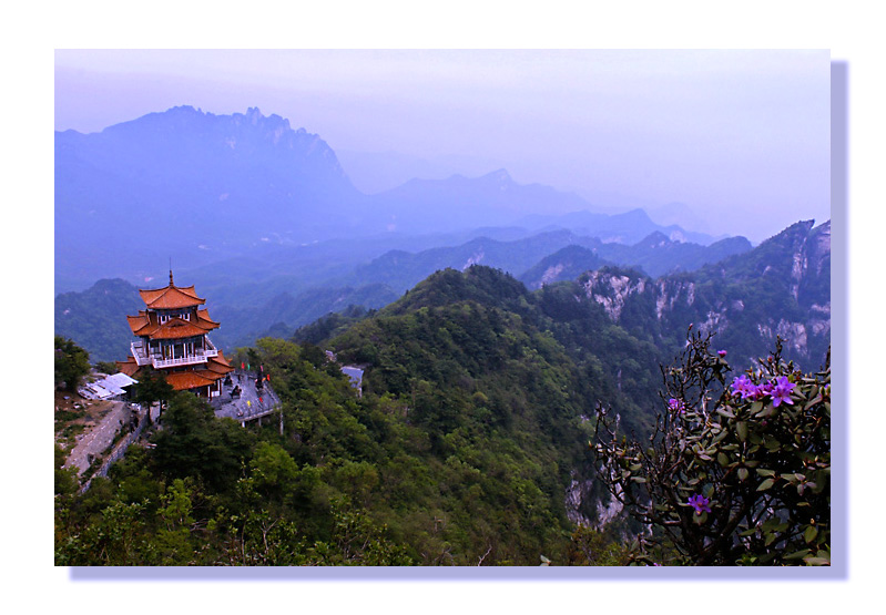 白云山风景 摄影 二度空间