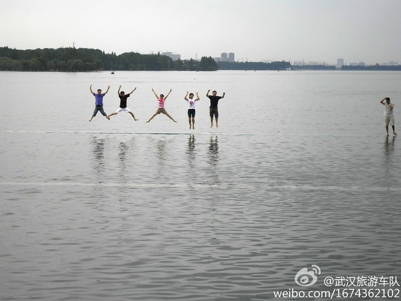 凌波门前水上飘(2) 摄影 武汉旅游车队