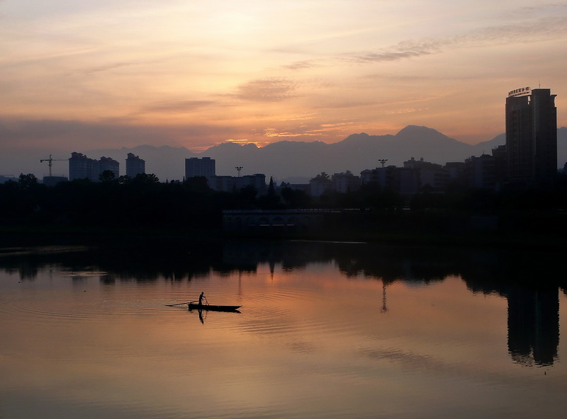 燕江晨景 摄影 林中雀