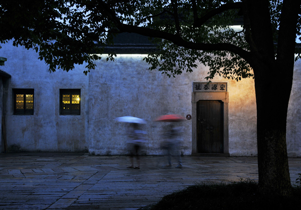 雨夜情 摄影 灵隐