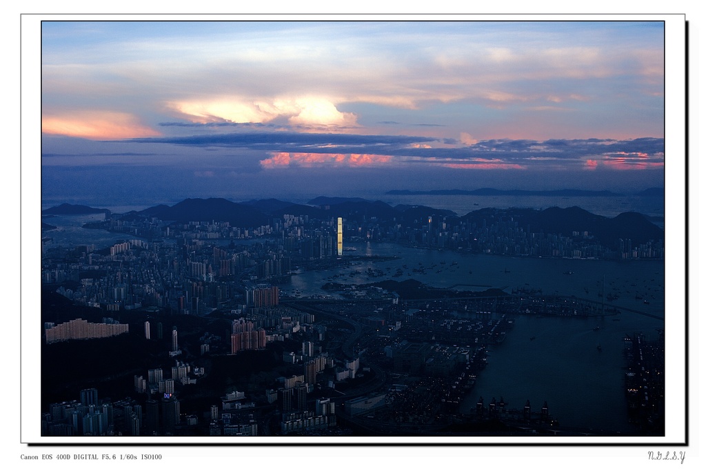 香港一角 摄影 空中飞人