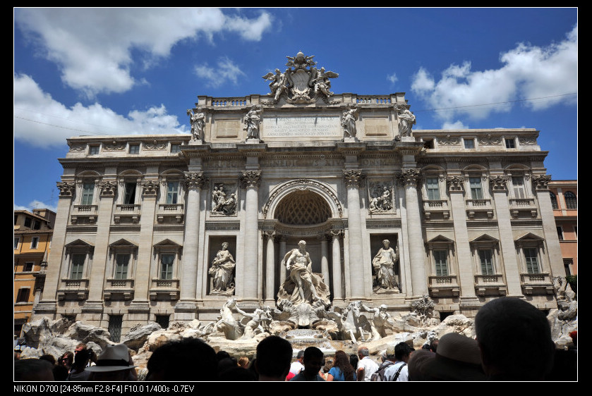 羅馬許願泉Fontana di Trevi 摄影 qseal54