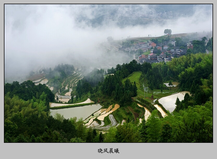 烟雨茗岙——1 摄影 晓风晨曦