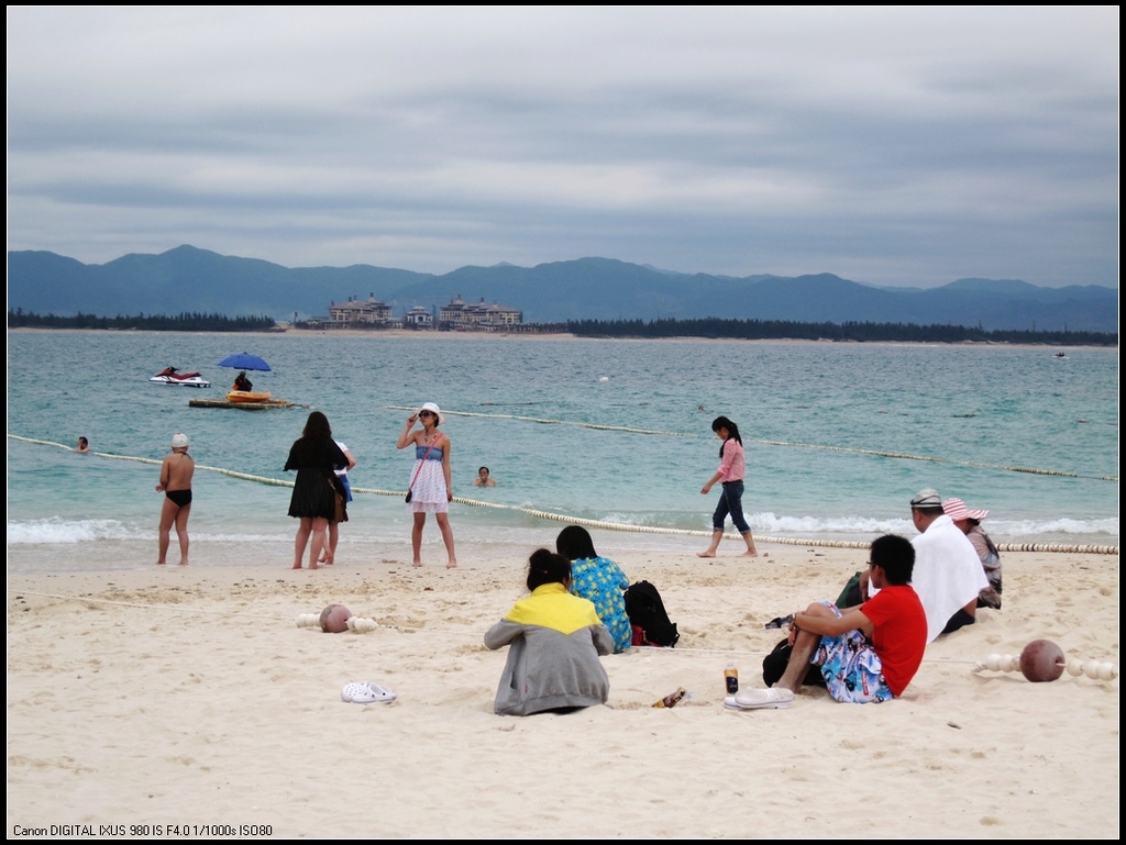 海边拾景 摄影 红山竹