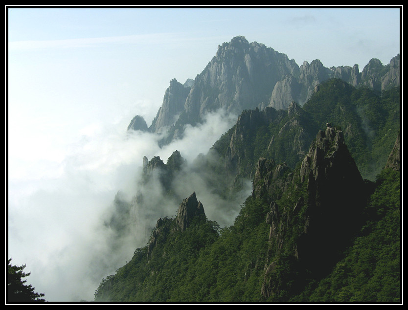 黄山 摄影 游天地