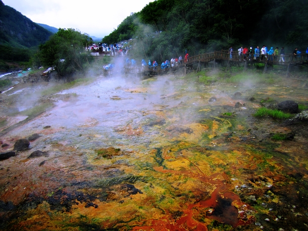 长白山印象—温泉璀璨 摄影 石泉山人