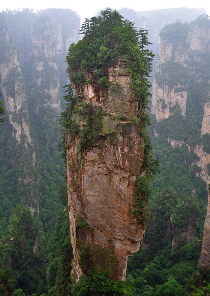 擎天柱 摄影 毫克