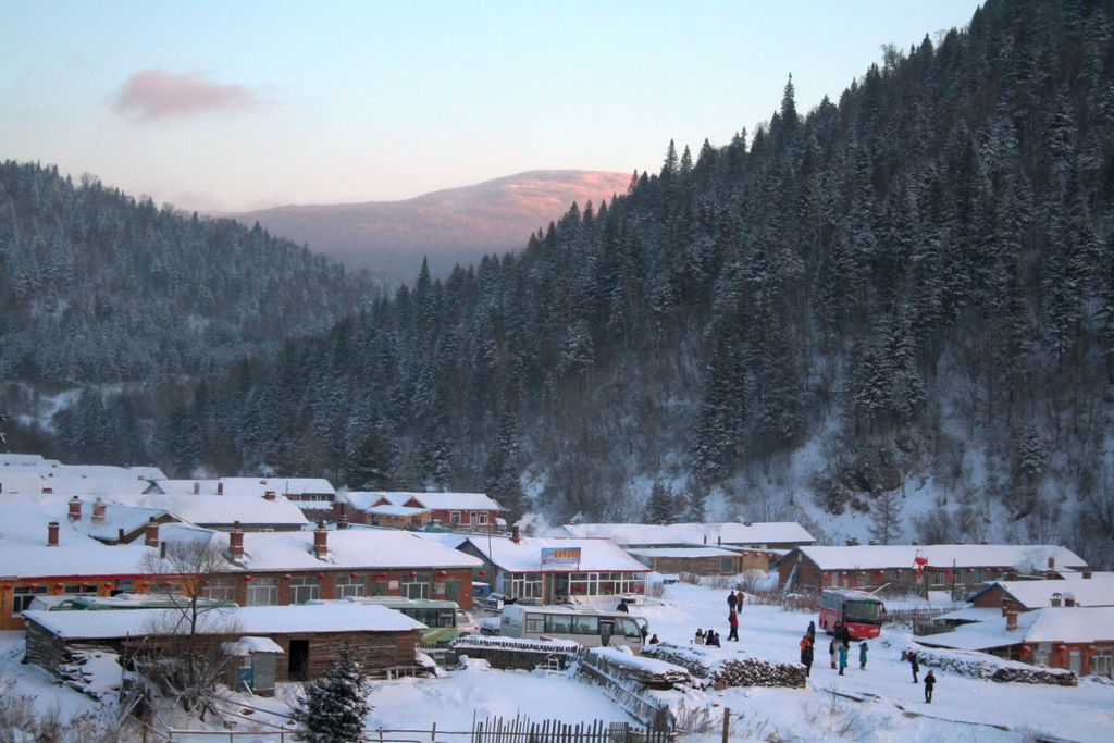 雪乡的早晨 摄影 五百英里路