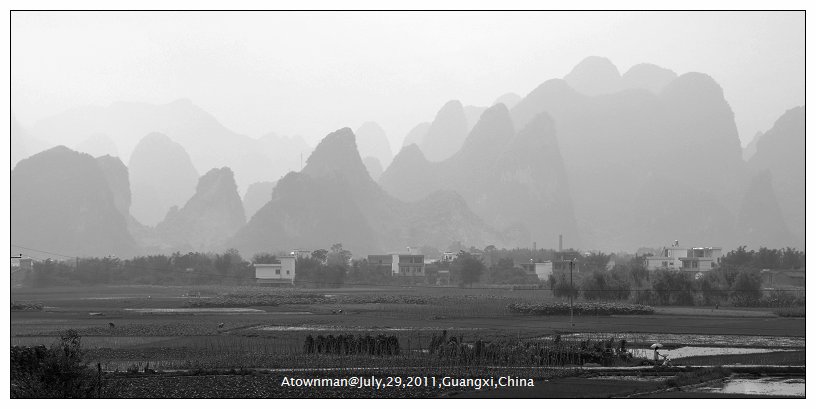 八桂山村 摄影 atownman