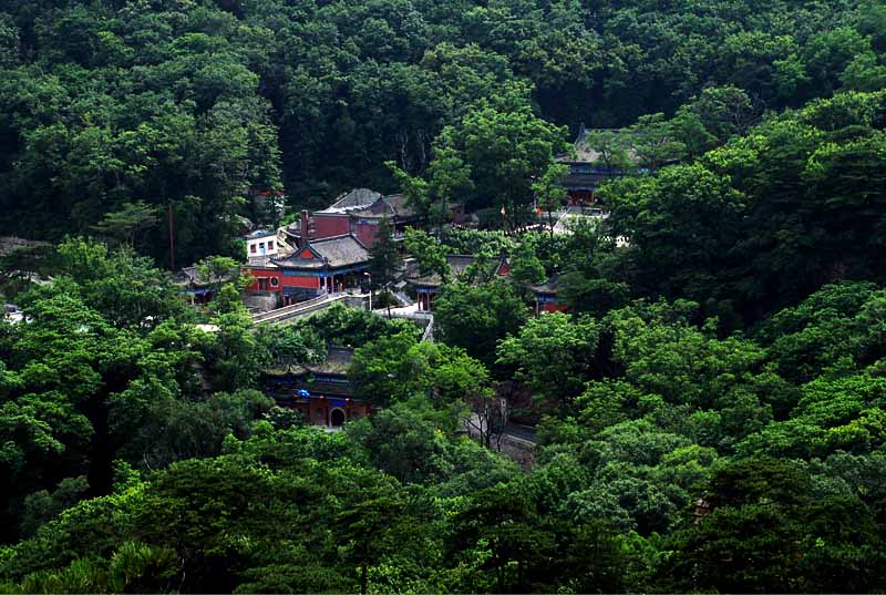 千山——3（站在高处览群山） 摄影 独上江楼望月