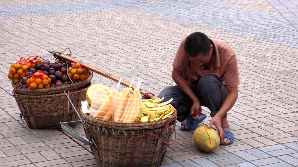 小商贩 摄影 泉声