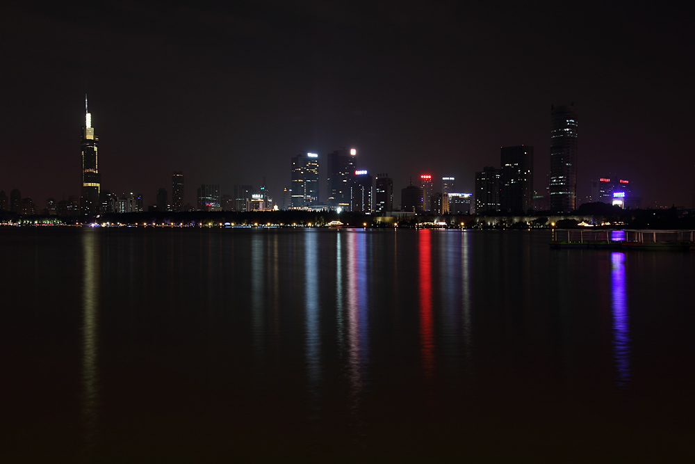 玄武湖夜景 摄影 smq