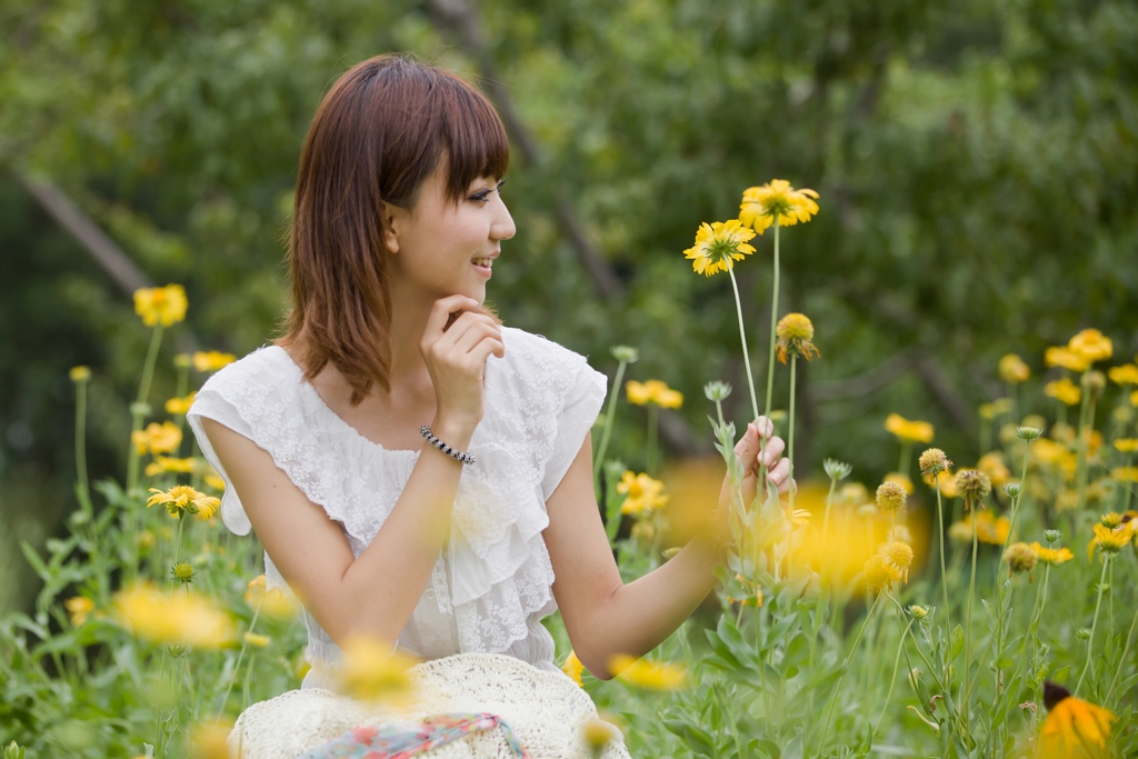 美女如花 摄影 耕石