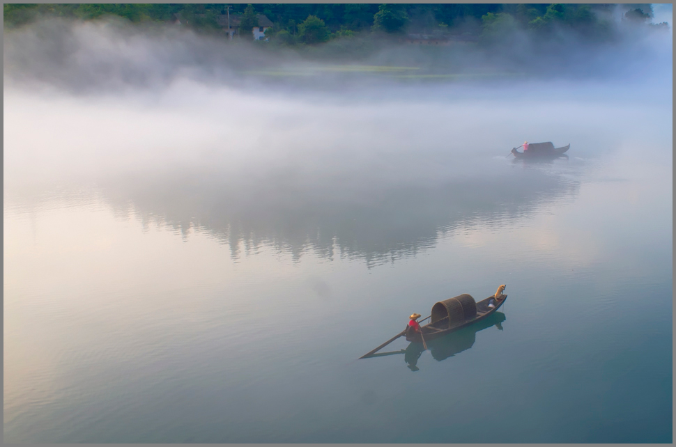 东江景(1) 摄影 菩提子