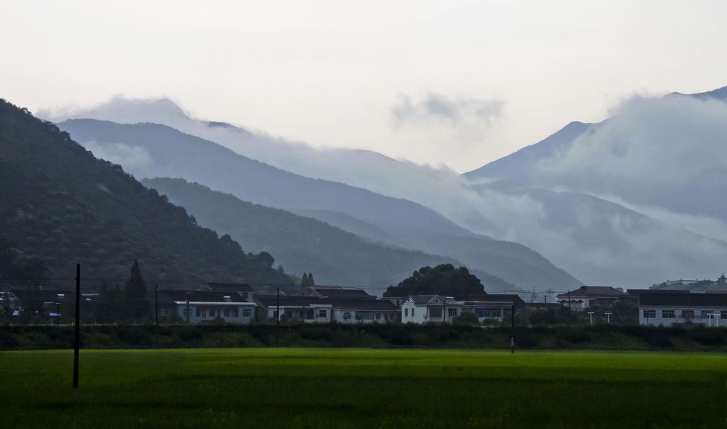 雨后山村 摄影 上虞鲁班