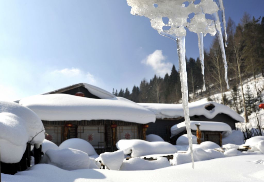 雪乡 摄影 闻鸡起舞