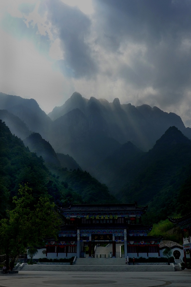 陕西 山阳 天竺山 摄影 云中飞鹤