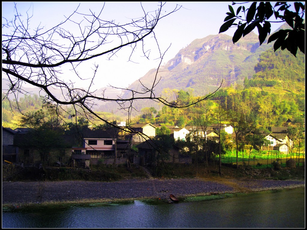 山寨人家 摄影 红山竹