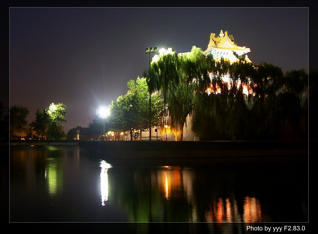 角楼夜景 摄影 yangguanga