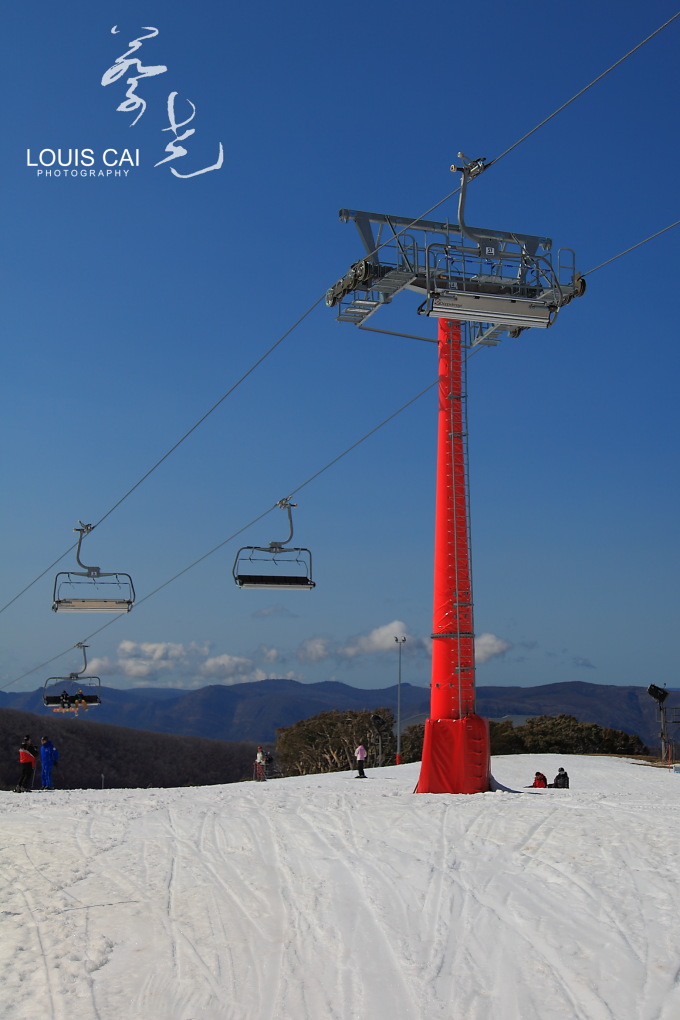 雪山纜車 摄影 蔡堯