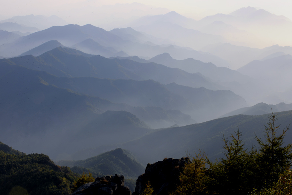 群山叠嶂 摄影 北北西