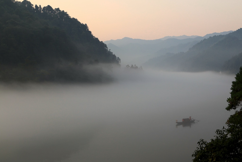 小东江早晨 摄影 菊韵