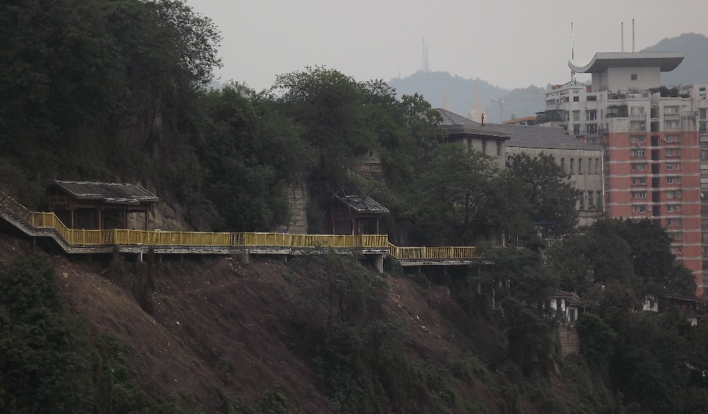 栈道 摄影 新人采采