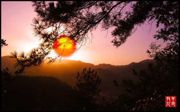 夕阳无限好(1） 摄影 光影心慧