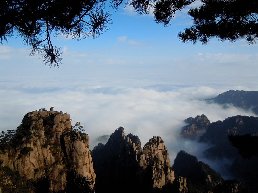 黄山云海 摄影 摄乐