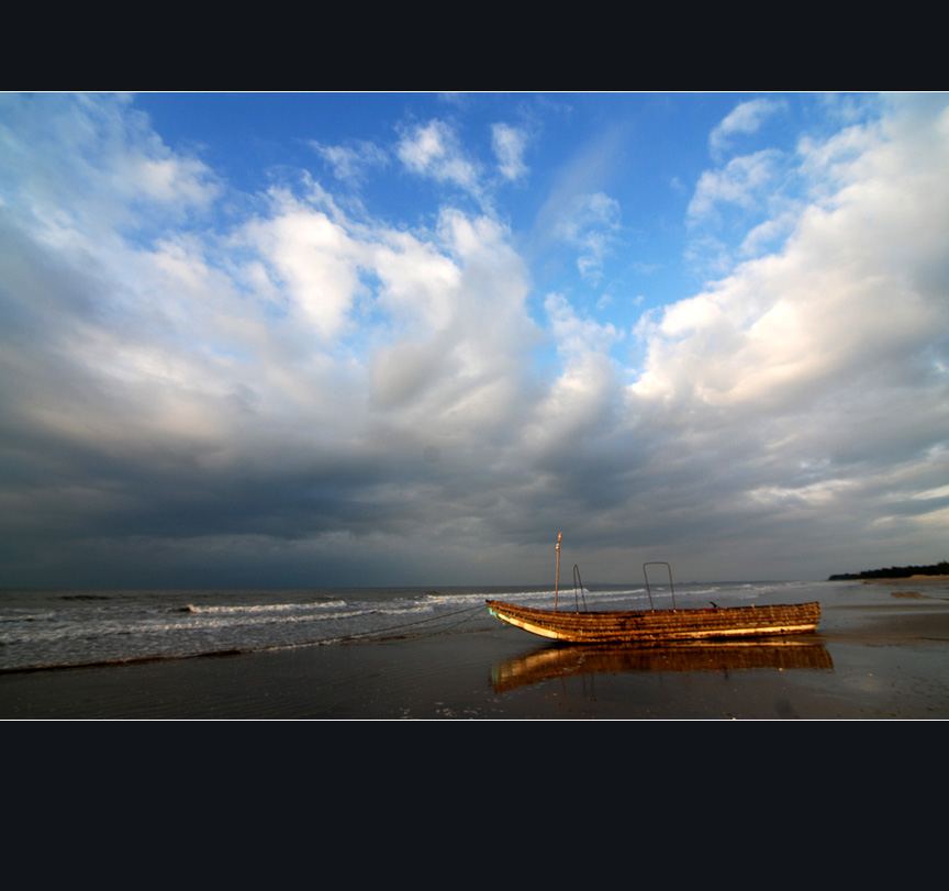 海滩风云 摄影 山水迷