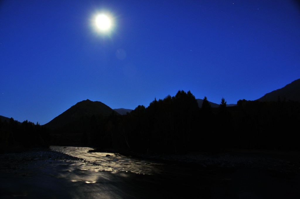 禾木夜色 摄影 夕阳颂影